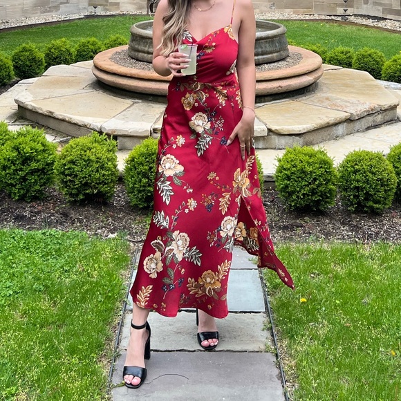 Midi Floral Dress - Picture 2 of 5